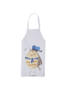 Mr. & Mrs. Panda Schürze Eule Matrose ohne Spruch in Weiß