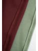 Coccodrillo Gefütterte Leggings mit langem Bein in dunkelrot