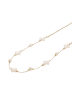 myMo ROCKS Women Chain Necklace in Gold White