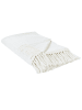 Beliani Kuscheldecke AMPARA in Weiß - (W) 150 x (H) 1 x (L) 200 cm