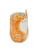 Butlers Vase PABLO Katze in Beige / Schwarz