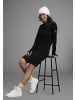 Kangaroos Strickkleid in schwarz
