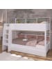58 aufm Kessel ETAGENBETT Parisot Leo 11 mit Bettschublade 90x200 Holzdekor Weiß
