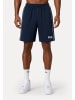 SMILODOX SMILODOX x FILA Shorts Iseo in Dunkelblau/Weiß