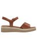 Tamaris WIDE FIT Sandalette in NUT
