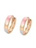 faina Women Huggie Earrings in Rose Gold