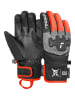 Reusch Fingerhandschuhe Worldcup Warrior Prime R-TEX® XT in 7588 blck/silver/fluo red