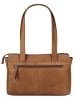 Sansibar Handtasche echt Leder in cognac