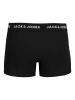 JACK & JONES PLUS 7er-pack Trunks in Black