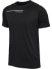 Hummel Hummel T-Shirt Hmlcourt Paddeltennis Herren Atmungsaktiv Feuchtigkeitsabsorbierenden Leichte Design in BLACK