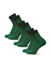 DANISH ENDURANCE Socken Light Hiking Crew in green