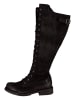 Felmini Wide Fit Stiefel in Schwarz