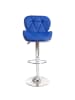 MCW Barhocker A92, höhenverstellbar, Blau