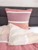 Traumschloss Premium Flanell Bettwäsche - Streifen, verschiedene Rosatöne, weiß, anthrazit in braun