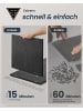 SONGMICS HOME 3er-Set: Sideboard in weiß - (B)100 x (H)71 x (T)39 cm