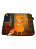 Mr. & Mrs. Panda Laptop Tasche Fuchs Lord Design ohne Spruch in Weiß