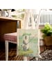 Mr. & Mrs. Panda Tote Bag Panda Angeln Design ohne Spruch in Weiß