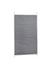 relaxdays Plissee in Grau - (L)130 x (B)90 cm