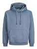 JACK & JONES PLUS Kapuzenpullover in Blue Mirage