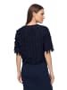 Vera Mont Blusenjacke gerader Schnitt in Night Sky