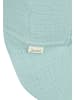 Sterntaler Schirmmütze mit Nackenschutz Musselin in helltürkis