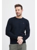 FQ1924 Strickpullover FQKYLE structure crewneck knit 21900700 modischer Langarmpullover in Dunkelblau