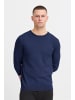 BLEND Strickpullover BHPullover 20717673 modischer Strickpullover in Blau