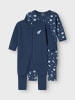 name it 2er-Pack Schlafanzug in Dark Denim