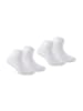 Organication Sportsocken "TMORBA" 2er-Pack in Weiß