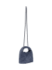 faina Women 2-In-1 Tote Bag Set in Dark Grey Denim