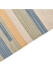Beliani Kelim APARAN in Bunt/Beige/Blau - (W) 140 x (L) 200 cm