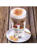 Mr. & Mrs. Panda Latte Macchiato Glas Glühschwein Sause mit Spruch in Transparent
