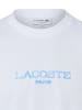 Lacoste T-Shirt in weiß hellblau