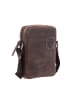 Strellson Schultertasche 'Richmond Clint in Dunkelbraun 13,00 x 18,00 x 5,00 cm'