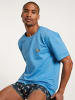 Calida Shirt in azurit blue