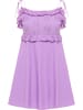 myMo Damen Minikleid Mit Spaghettiträgern in Flieder