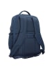 Piquadro S115 Rucksack Leder 43 cm Laptopfach in dunkelblau