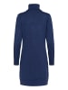 SAINT TROPEZ Kleid MilaSZ Rollneck Dress Gerade Passform in Pageant Blue Melange