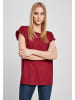 Urban Classics T-Shirts in burgundy