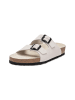VITAFORM Veloursleder Pantoletten in offwhite