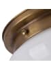 Licht-Erlebnisse Deckenlampe Ø 20 x (H)14 cm in Antik Weiß