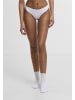 Urban Classics Thong in white+white+white