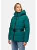 Navahoo Steppjacke Wattewunder XIV in Ocean Green