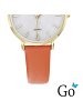 Girl Only Analog-Armbanduhr Girl Only Mademoiselle Orange mittel (ca. 32mm)