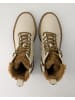 Paul Green Schnürstiefeletten in Beige