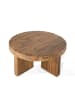 Giner y Colomer Runder Couchtisch aus natürlichem Mangoholz in Brown