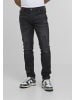 2Y Premium 2Y Premium 2Y MIGUEL RIPPED SLIM FIT JEANS in black