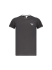 ACCADEMIA MILITARE Schwarz Baumwolle Herren T-Shirt