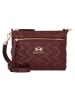 La Martina Angelina Schultertasche 21 cm in burgundy