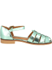 Palado Riemchensandalen Nigata by Sila Sahin in Grün Metallic